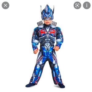 2pc Transformer Optimus Prime Costume Toddler Sz 4T